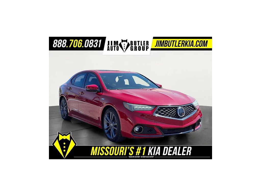 2019 Acura TLX A-Spec Red