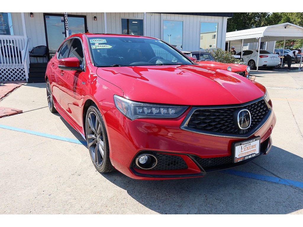 2019 Acura TLX A-Spec Red