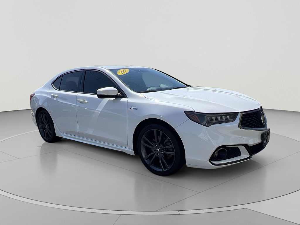 2018 Acura TLX A-Spec Red