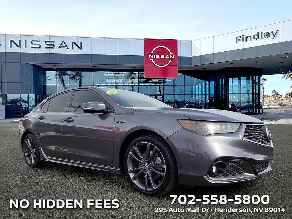 2018 Acura TLX A-Spec Red