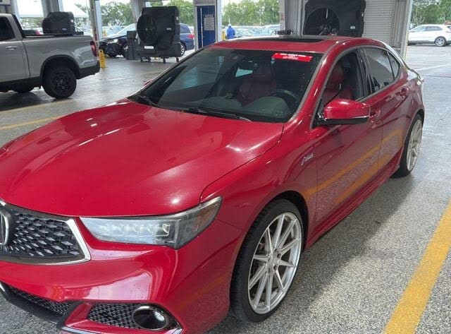 2019 Acura TLX A-Spec Red