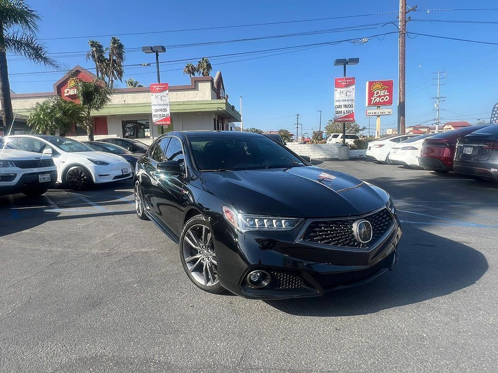 2018 Acura TLX A-Spec Red