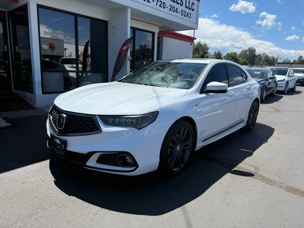 2018 Acura TLX A-Spec Red
