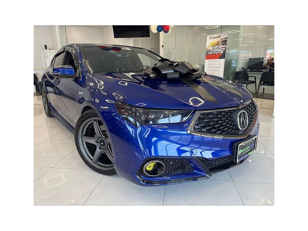2018 Acura TLX A-Spec Red