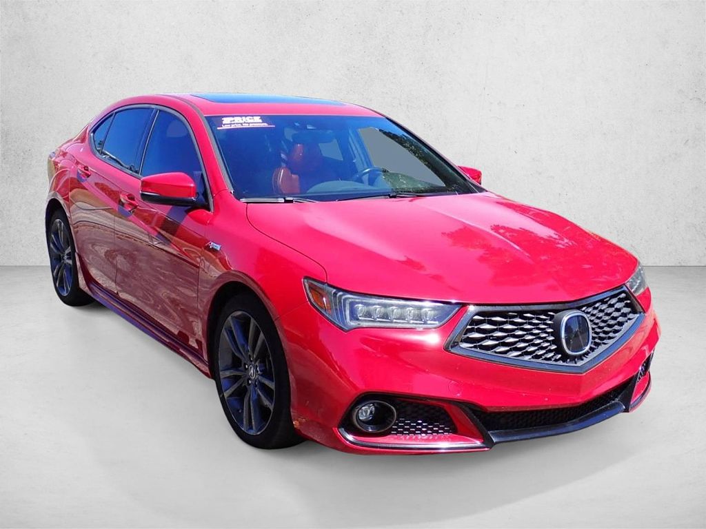 2019 Acura TLX A-Spec Red