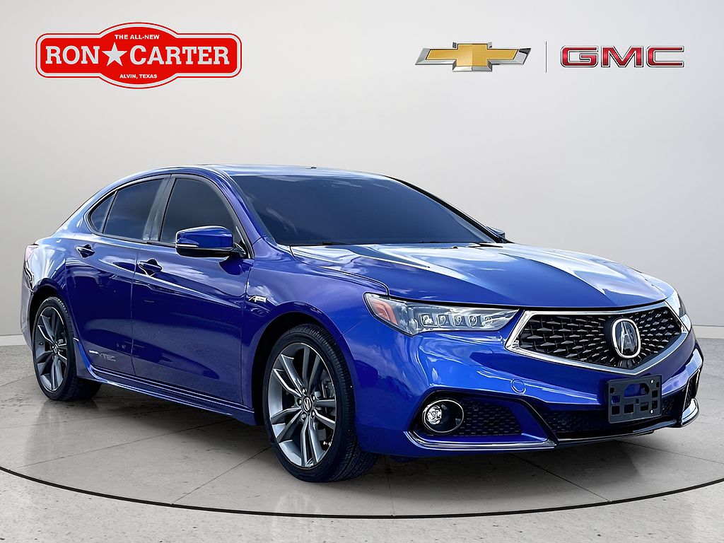 2018 Acura TLX SH-AWD A-Spec Red