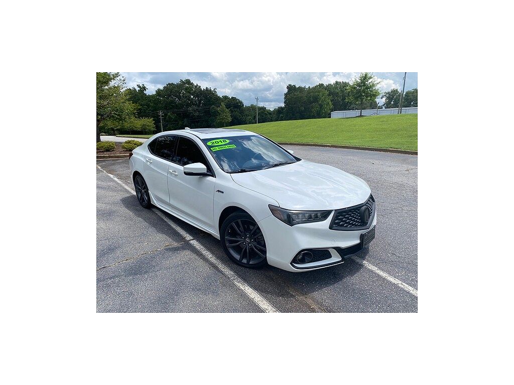 2018 Acura TLX SH-AWD A-Spec Red