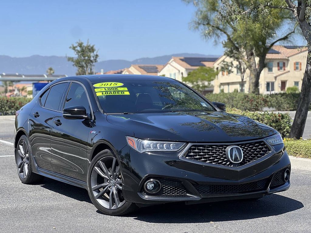 2018 Acura TLX SH-AWD A-Spec Red