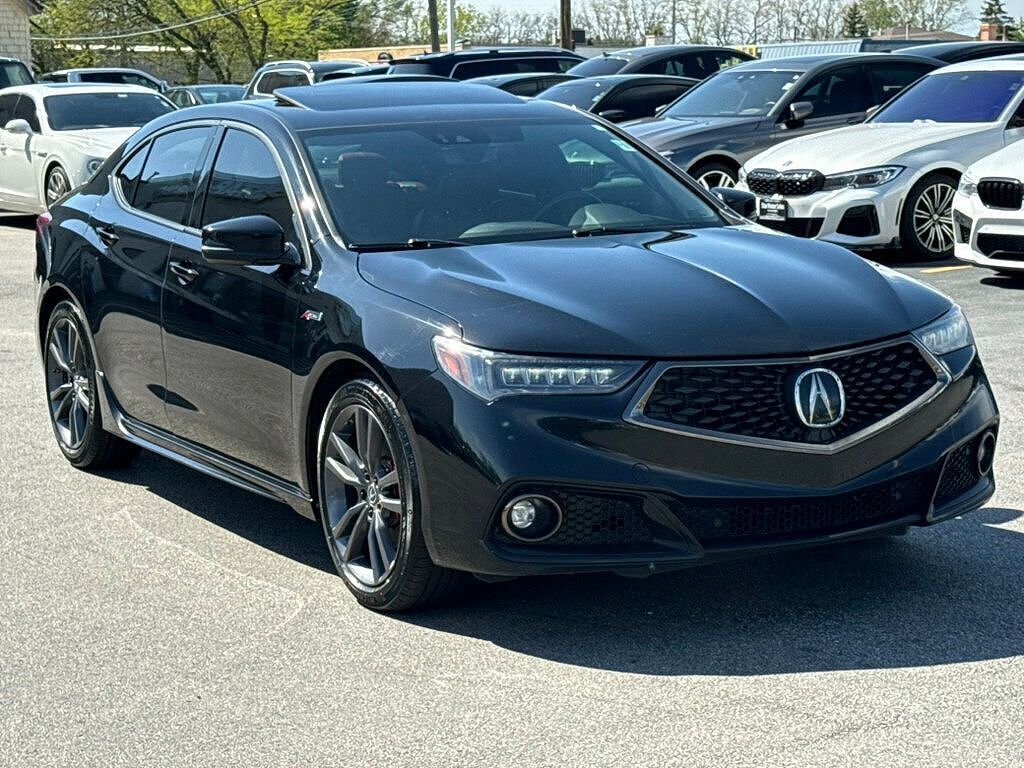 2019 Acura TLX SH-AWD A-Spec Red