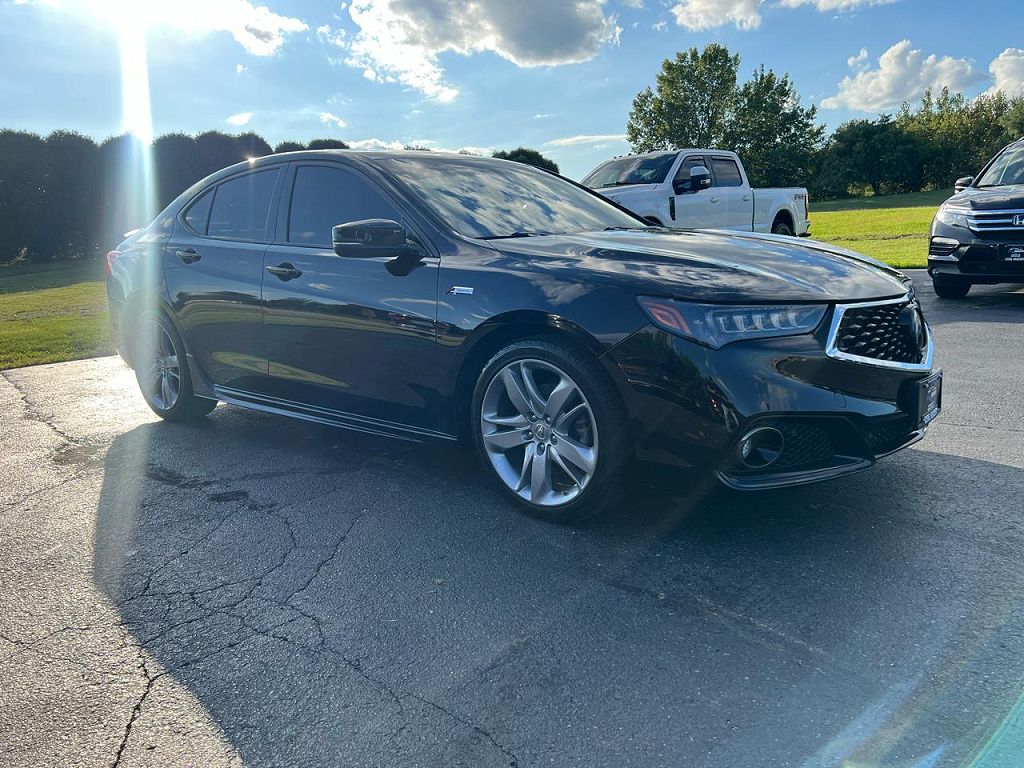 2018 Acura TLX SH-AWD A-Spec Red