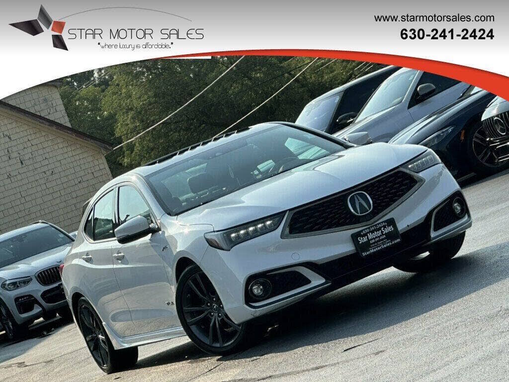 2019 Acura TLX SH-AWD A-Spec Red
