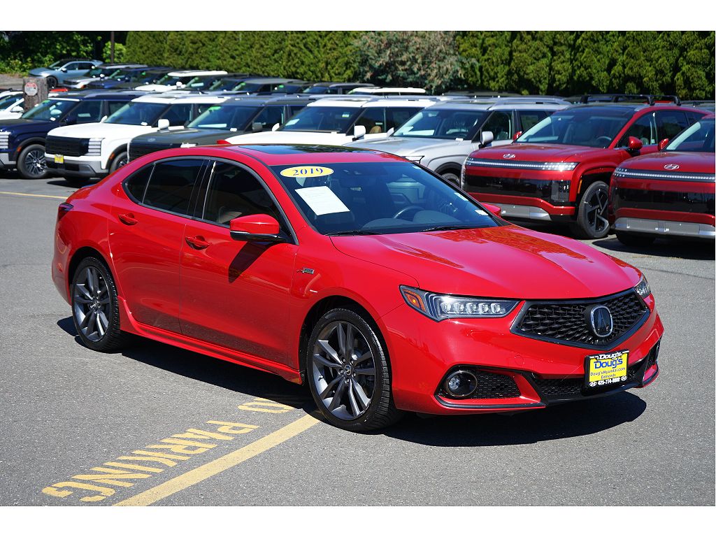 2019 Acura TLX SH-AWD A-Spec Red