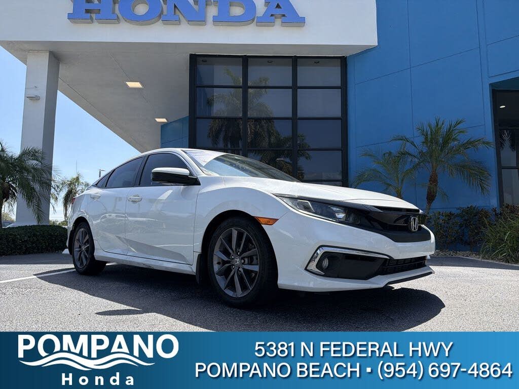 2021 EX in Platinum White Pearl, 54,624 miles for sale in Pompano Beach, FL