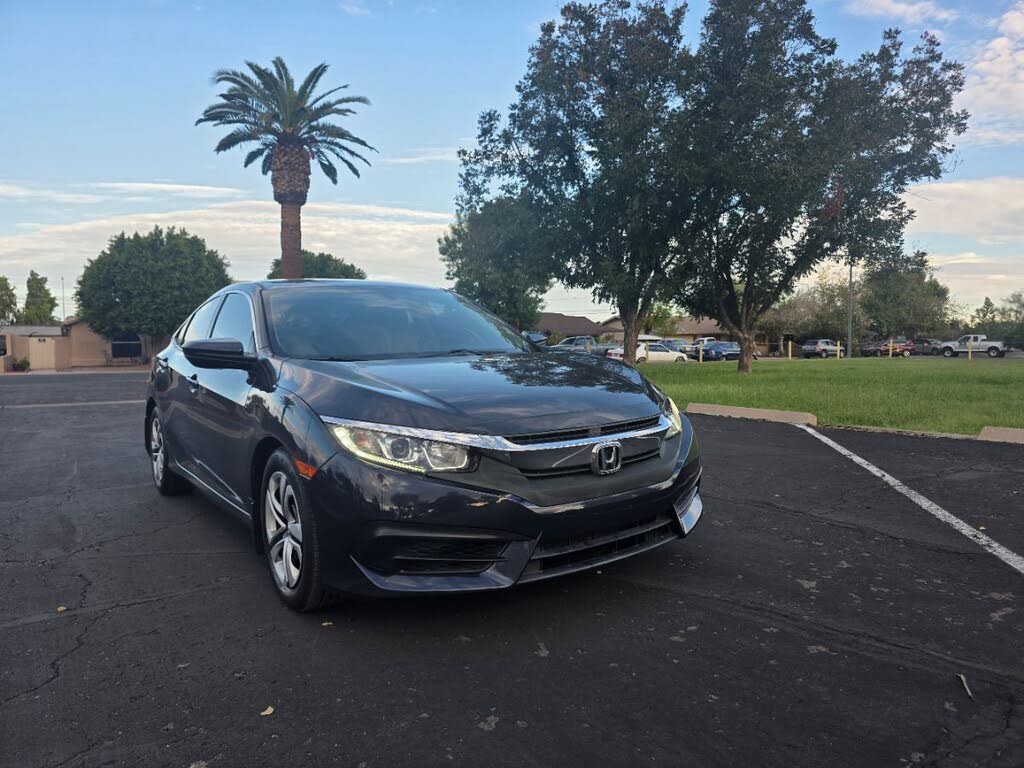 2016 Honda Civic Sedan LX Bluetooth Backup Cam VTEC! 41 MPG!