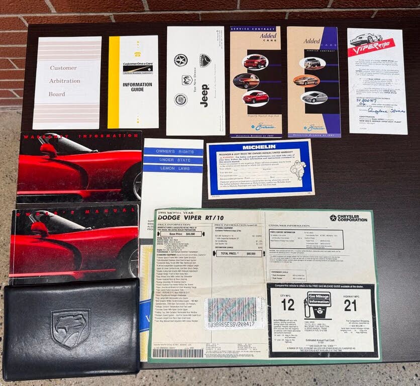 1995 Dodge Viper RT/10