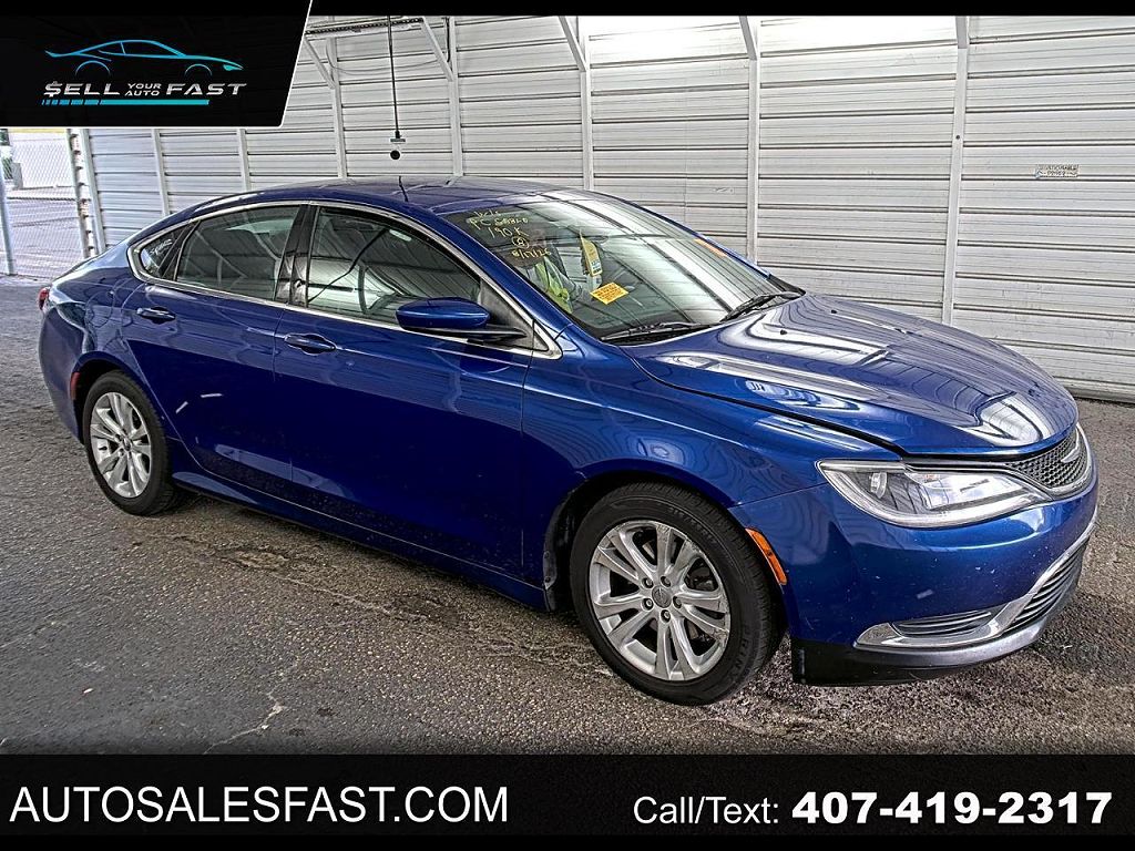 2016 Chrysler 200 LIMITED 4DR SEDAN FWD
