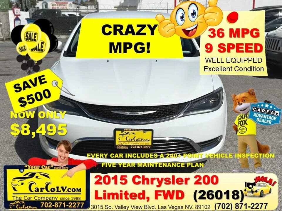 2015 Chrysler 200 Limited