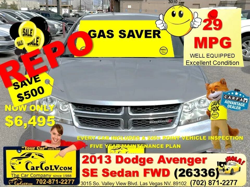2013 Dodge Avenger SE