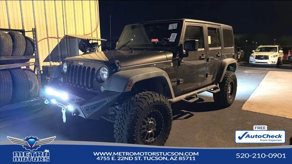 2016 Jeep Wrangler Unlimited Unlimited Willys Wheeler