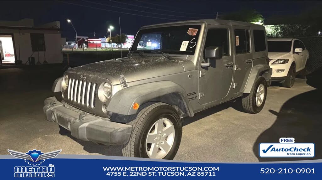 2016 Jeep Wrangler Unlimited Unlimited Willys Wheeler