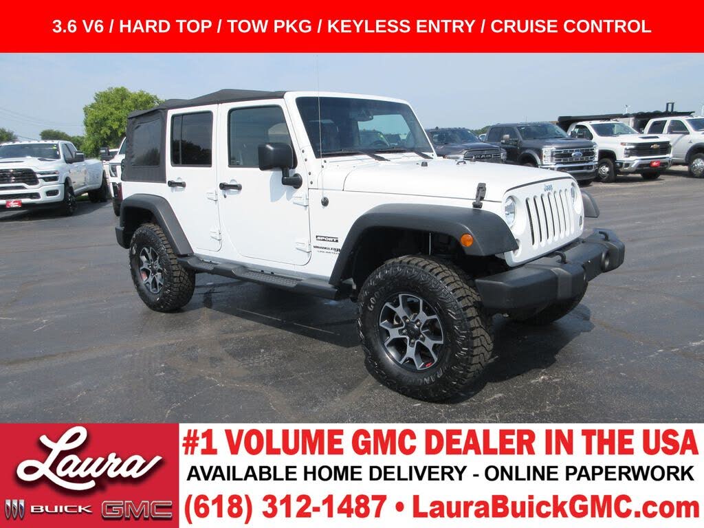 2018 Jeep Wrangler JK Unlimited Sport S