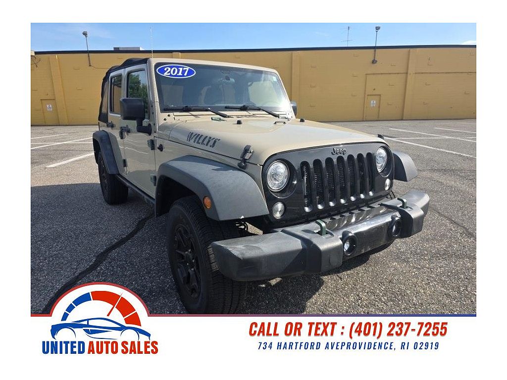 2017 Jeep Wrangler Unlimited Willys Wheeler