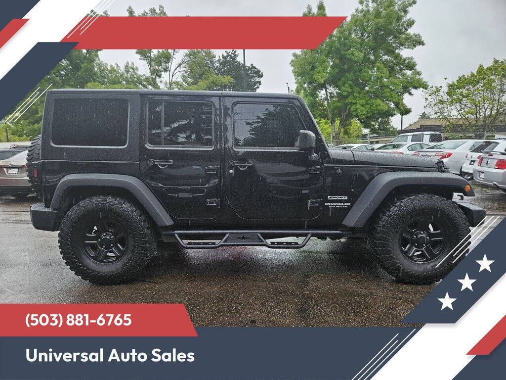 2017 Jeep Wrangler Unlimited Unlimited Willys Wheeler