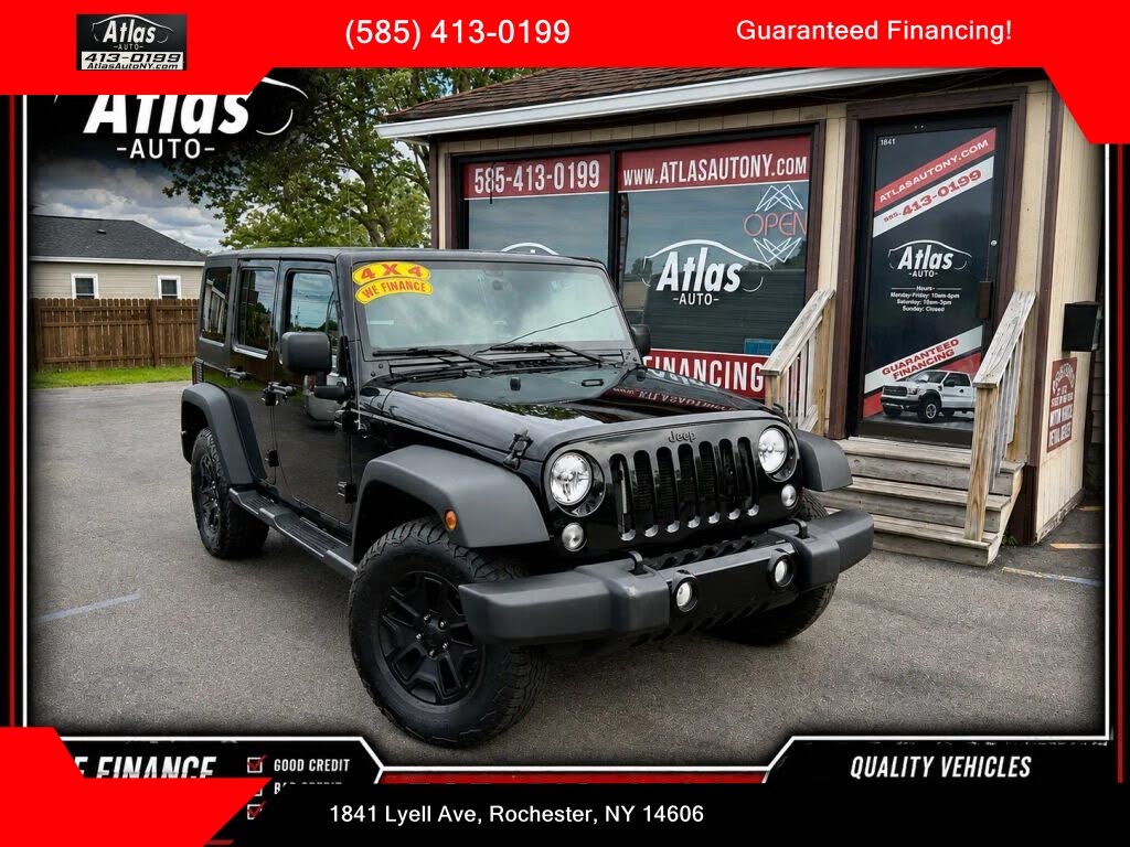 2016 Jeep Wrangler Unlimited Unlimited Willys Wheeler