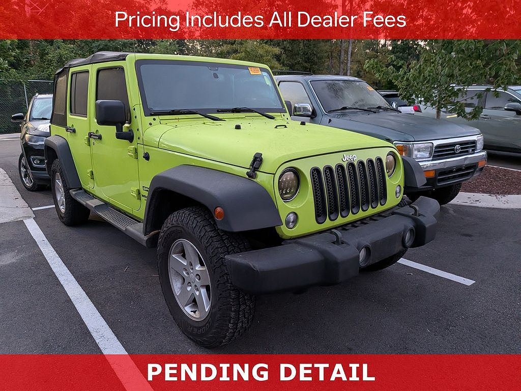 2016 Jeep Wrangler JK Unlimited Unlimited Sport