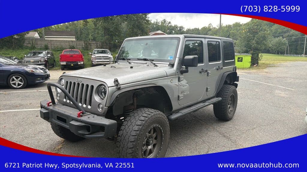 2016 Jeep Wrangler Unlimited Unlimited Willys Wheeler