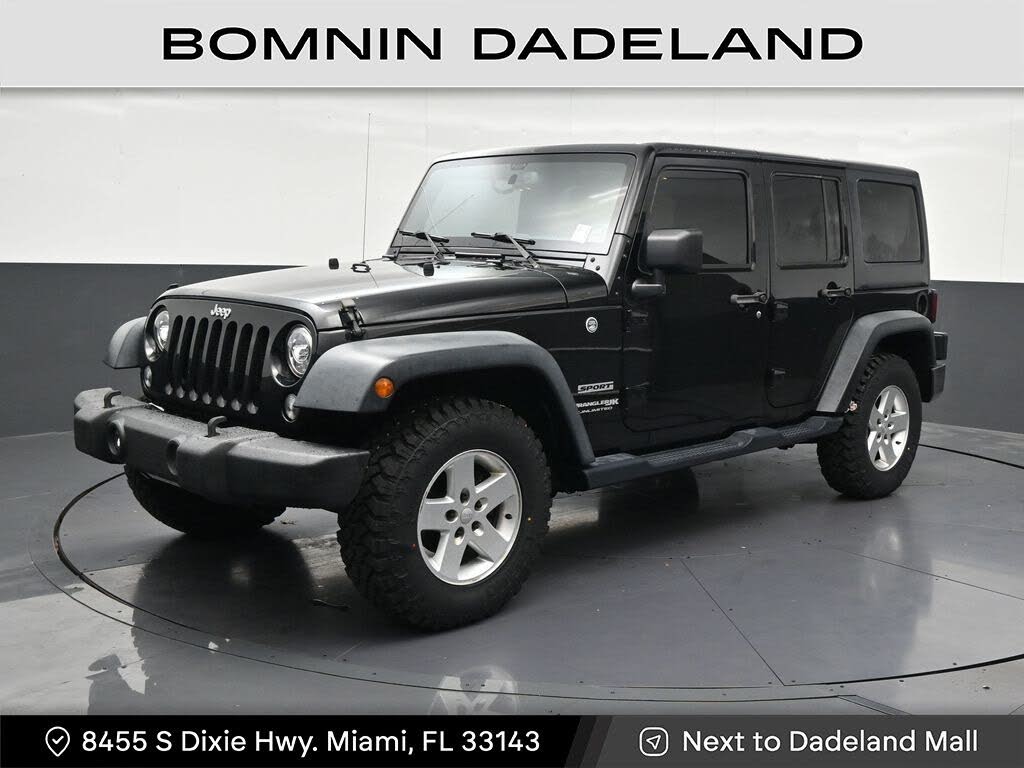 2018 Jeep Wrangler JK Unlimited Sport S