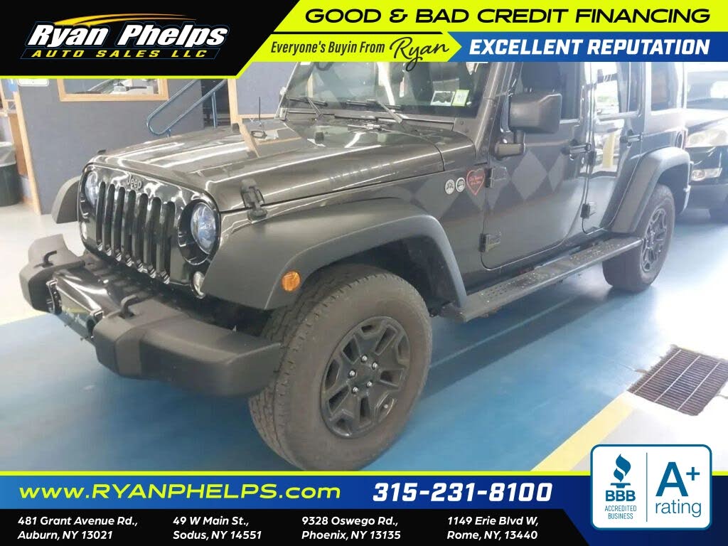 2017 Jeep Wrangler Unlimited Sport