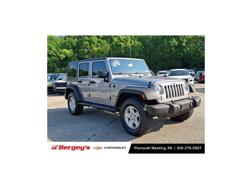 2018 Jeep Wrangler JK Unlimited Sport S 4x4