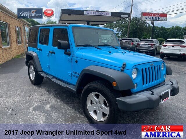 2017 Jeep Wrangler Unlimited Unlimited Willys Wheeler