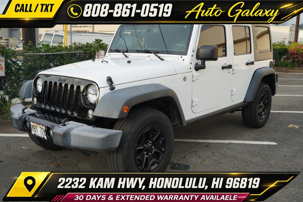 2015 Jeep Wrangler Unlimited Unlimited Willys Wheeler
