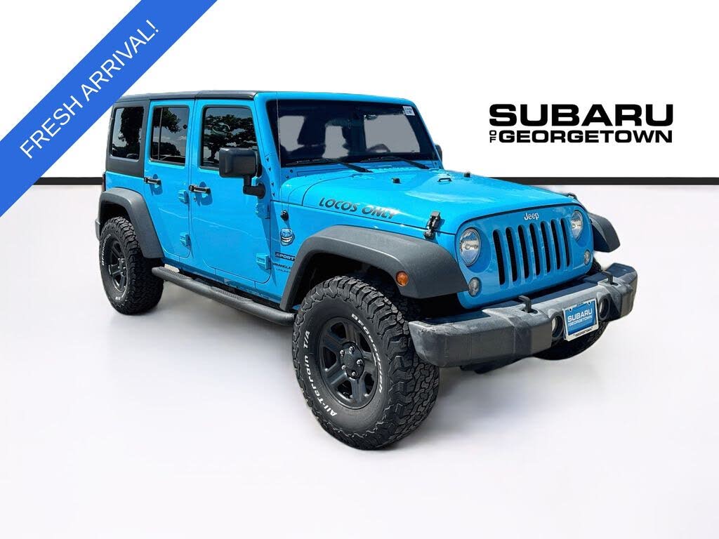2018 Jeep Wrangler JK Unlimited Sport