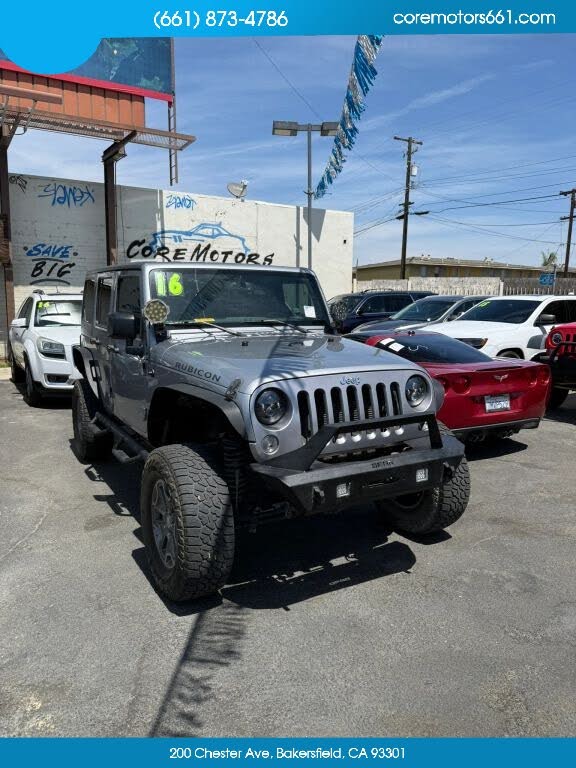 2016 Jeep Wrangler Unlimited Unlimited Rubicon Hard Rock
