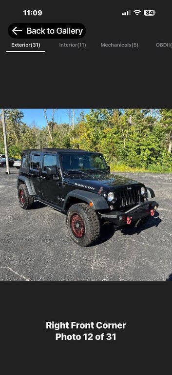 2015 Jeep Wrangler Unlimited Unlimited Rubicon Hard Rock