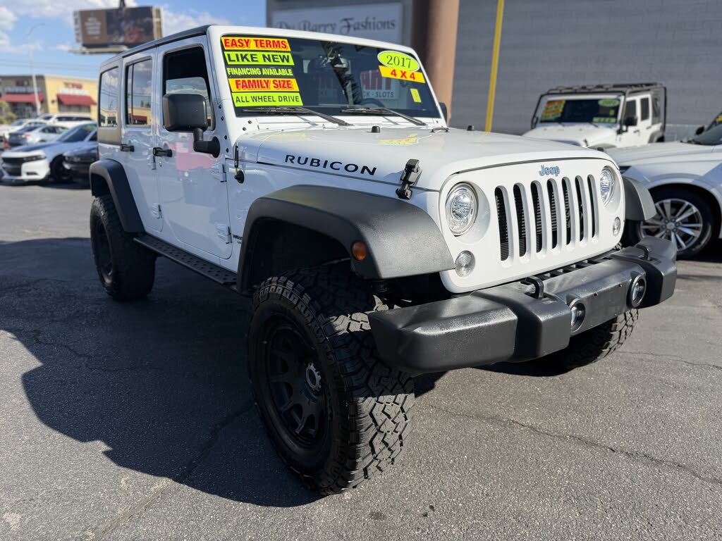 2017 Jeep Wrangler Unlimited Unlimited Rubicon Recon