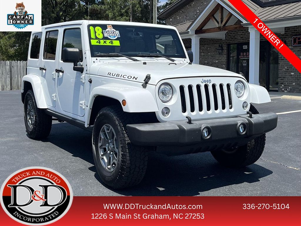 2018 Jeep Wrangler JK Unlimited Rubicon