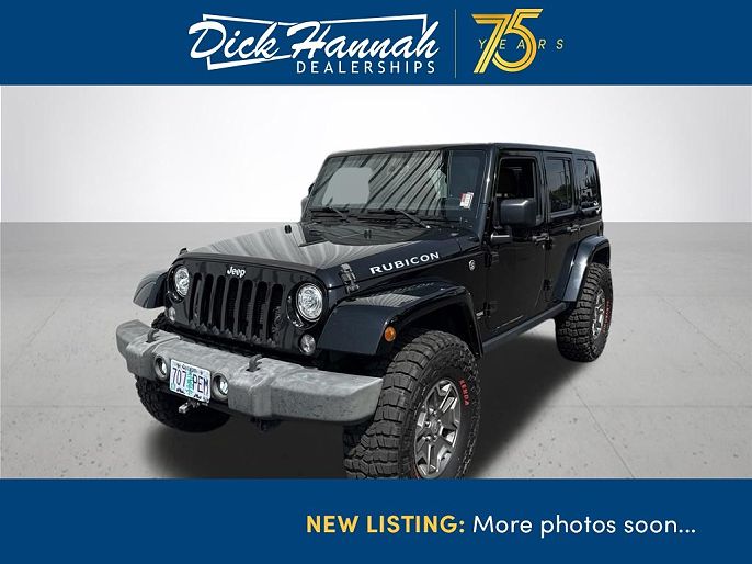 2018 Jeep Wrangler JK Unlimited Rubicon