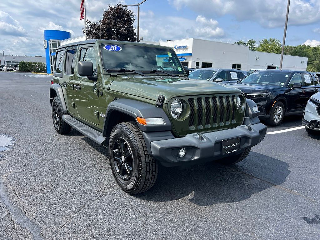 2020 Jeep Wrangler Unlimited Black and Tan