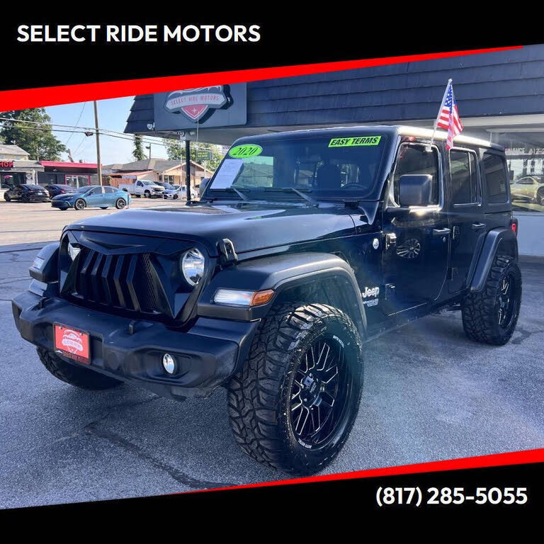 2020 Jeep Wrangler Unlimited Unlimited Black and Tan
