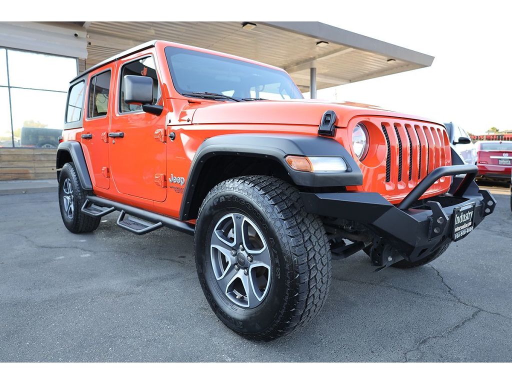 2020 Jeep Wrangler Unlimited Black and Tan