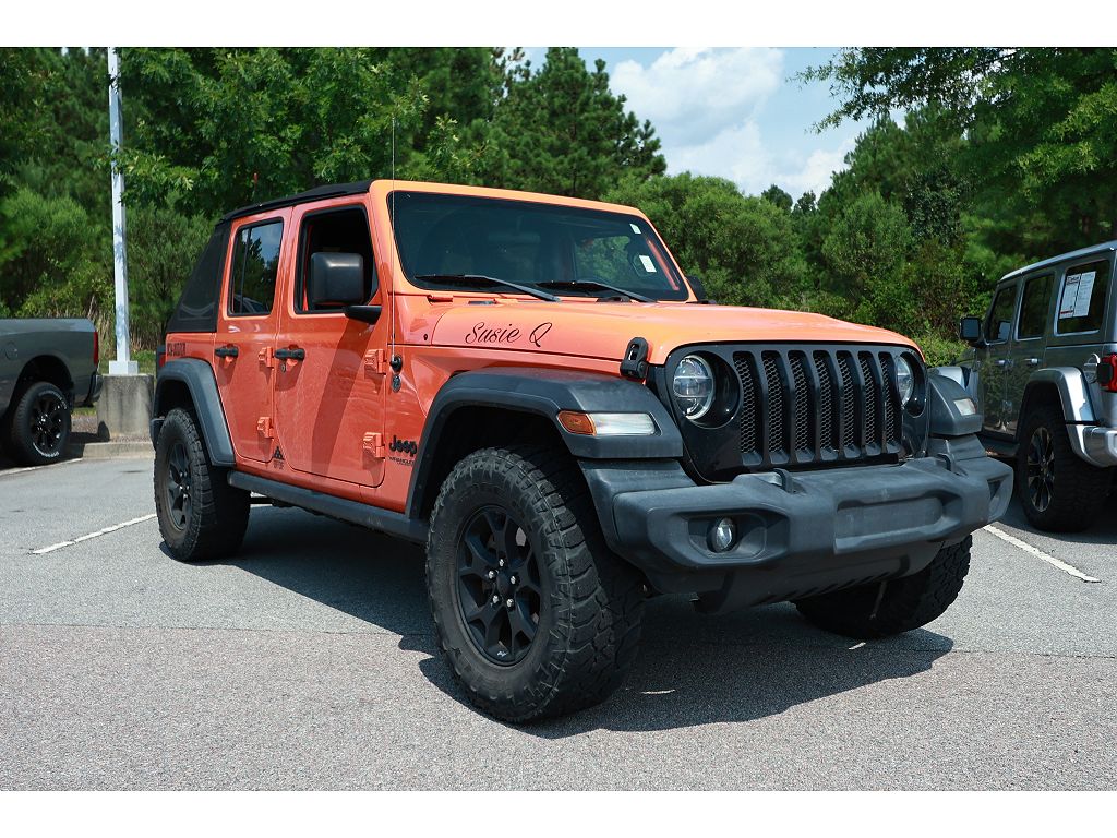 2020 Jeep Wrangler Unlimited Black and Tan