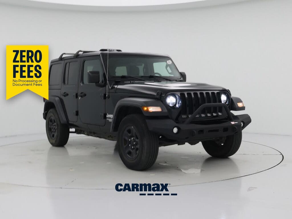 2020 Jeep Wrangler Unlimited Unlimited Black and Tan