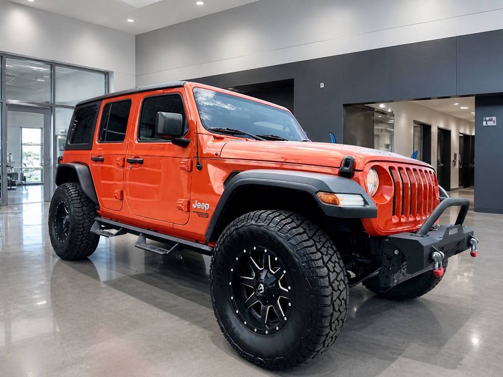2020 Jeep Wrangler Unlimited Black and Tan