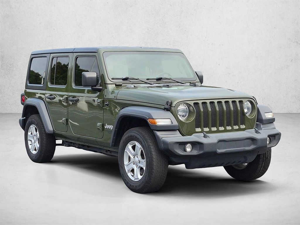 2020 Jeep Wrangler Unlimited Black and Tan