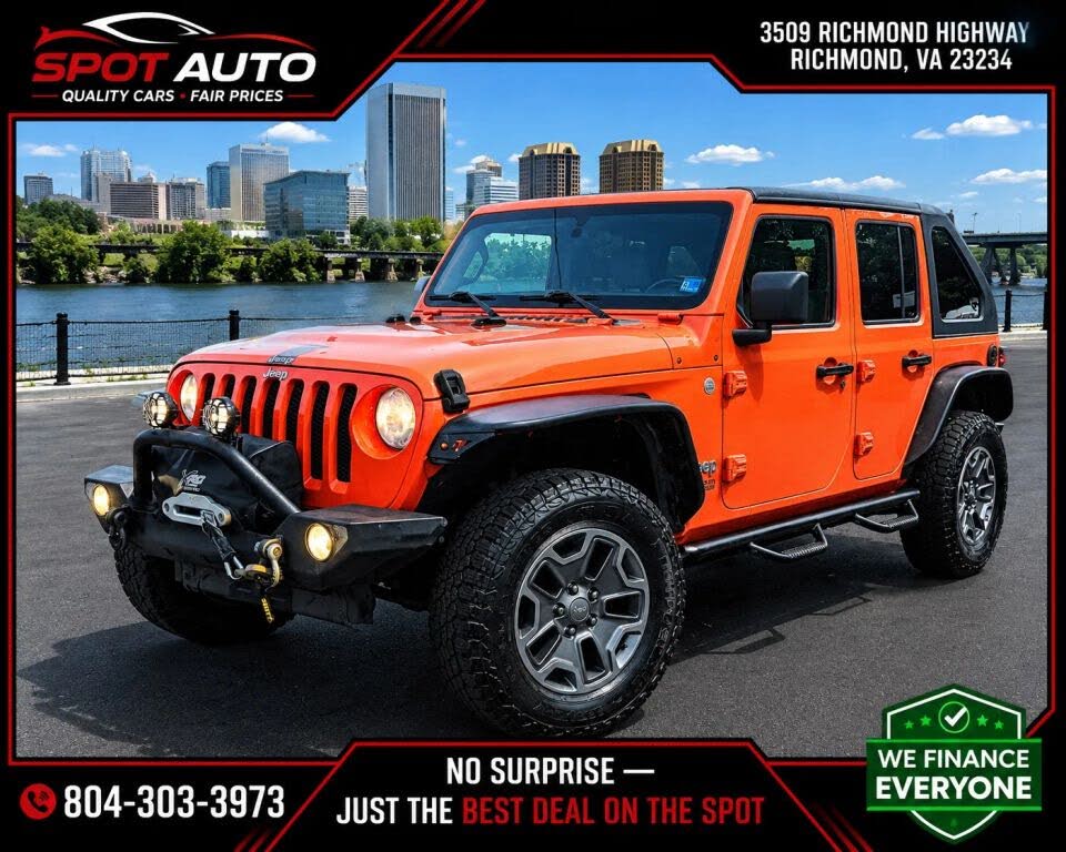 2018 Jeep Wrangler Unlimited Unlimited Sport S