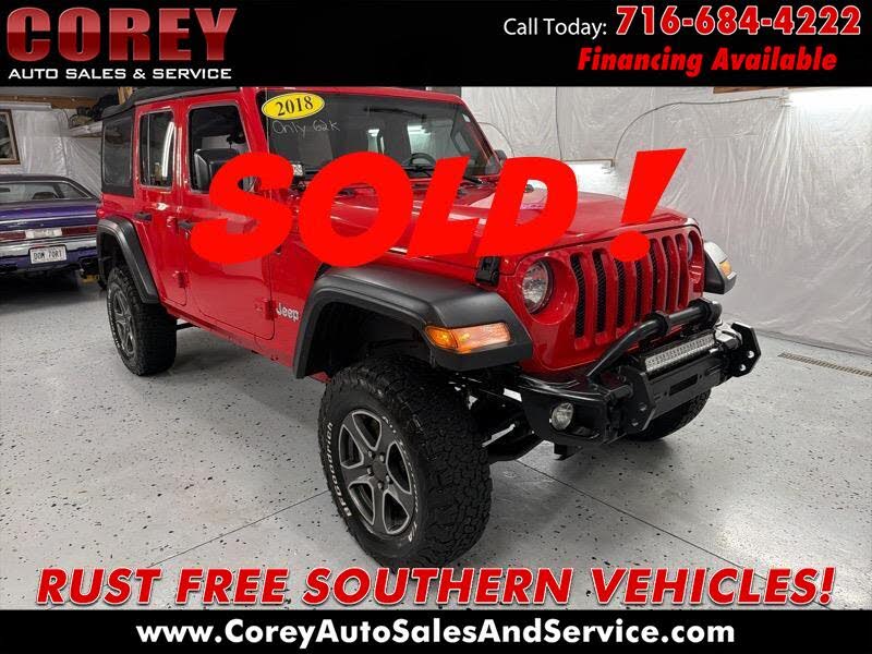 2018 Jeep Wrangler Unlimited Unlimited Sport S
